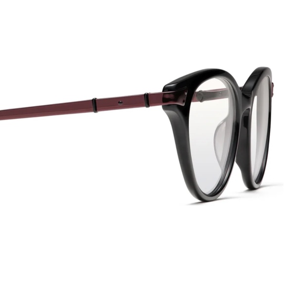 Robert Marc 2012 Acetate/Titanium Cat-Eye Glasses, Onyx 433, 49MM, NWT, $595 - Picture 5 of 7